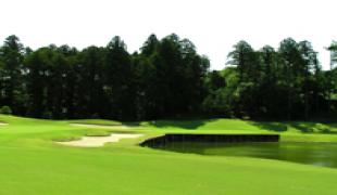 18番グリーン手前 | 多古カントリークラブ